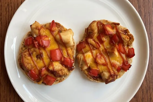 BBQ-kycklingpizza