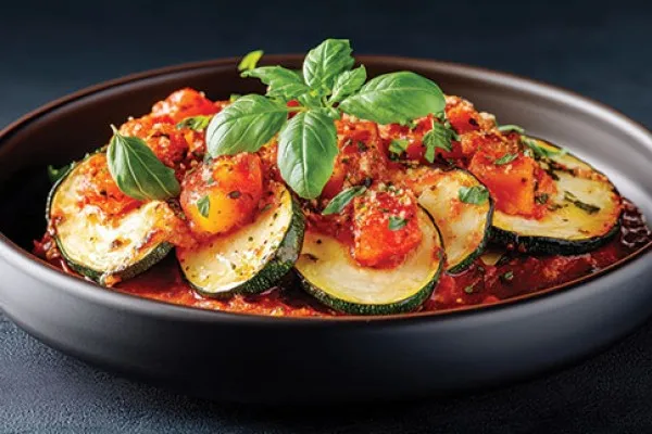 Fräsch pannzucchini