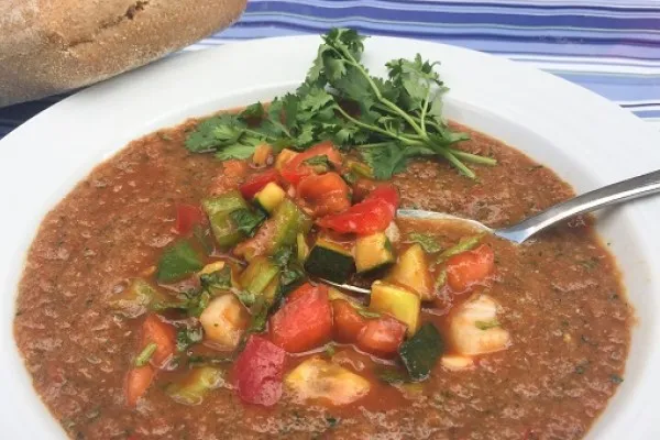Gazpacho från bondens marknad