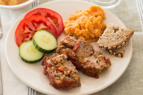 Glaserad köttfärslimpa