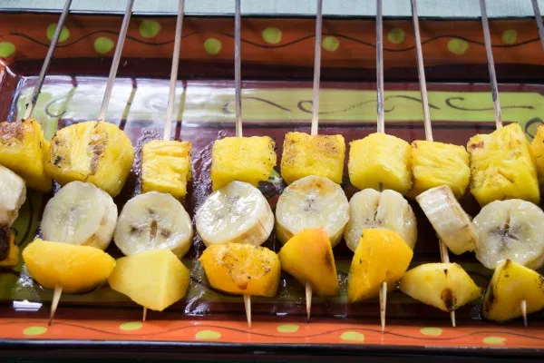 Grillad frukt