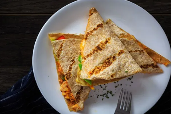 Grönsaksquesadillas