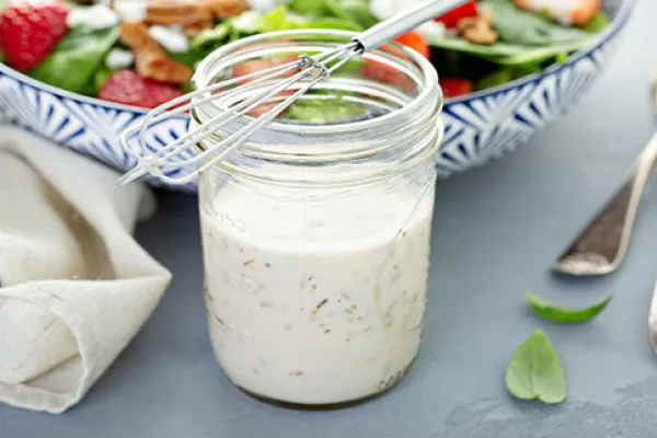 Hemgjord ranchdressing