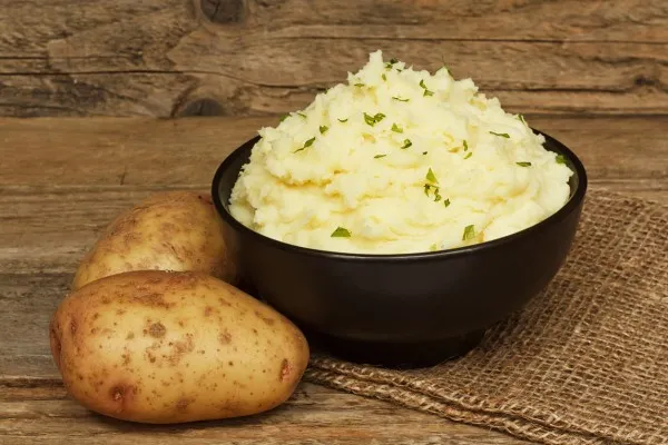 Hemgjort potatismos