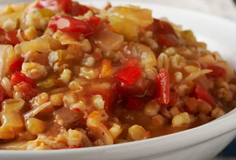 Jambalaya med korn