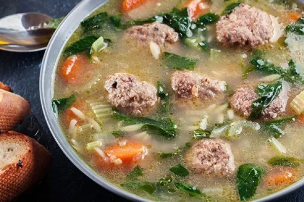 Köttbullssoppa