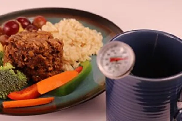Köttfärslimpa i mugg