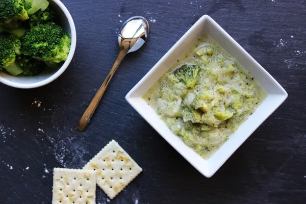 Krämig broccolisoppa