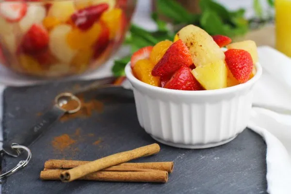 Kryddig fruktsallad