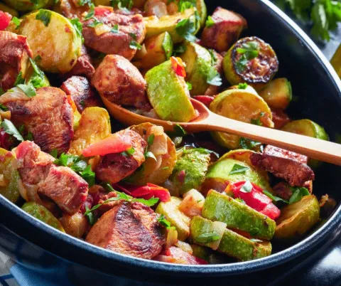 Kycklingratatouille