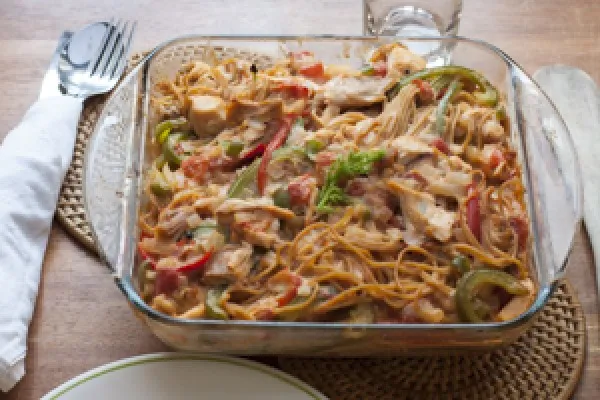Kycklingspaghetti