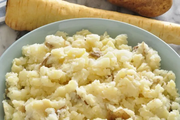 Mos på palsternacka och potatis