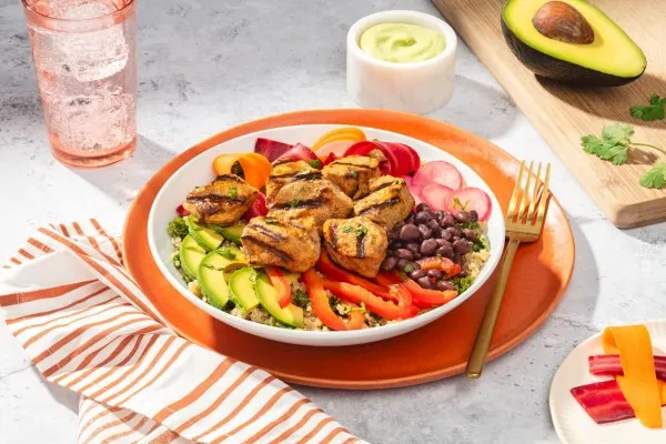 Powerbowl med fläskfilé