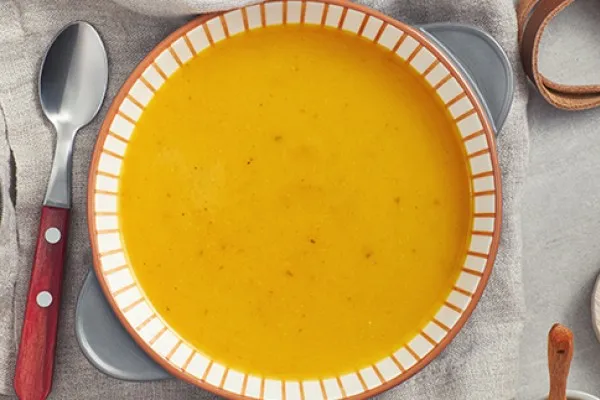 Pumpa- och bönsoppa
