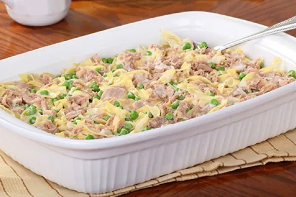 Snabb tonfiskgratäng