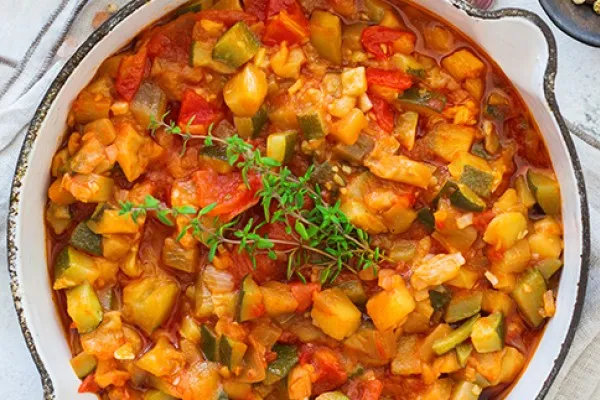 Sommarsquash på italienskt vis