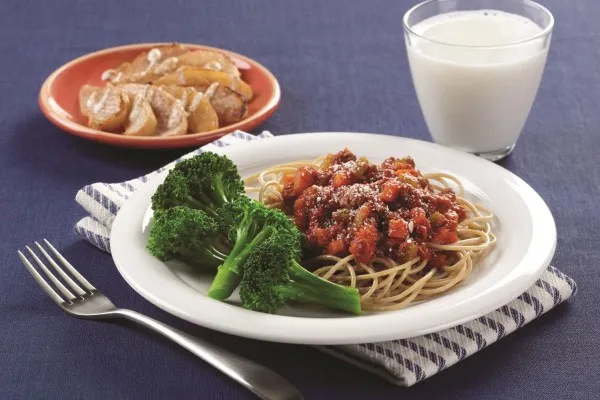 Spaghetti med snabb köttsås