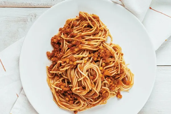 Spaghettisås med linser