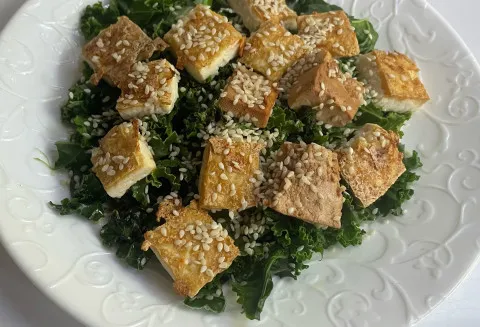 Tofu med spenat