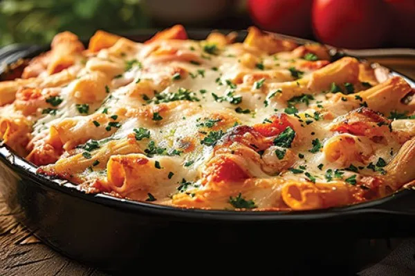 Tonfiskgratäng med pasta