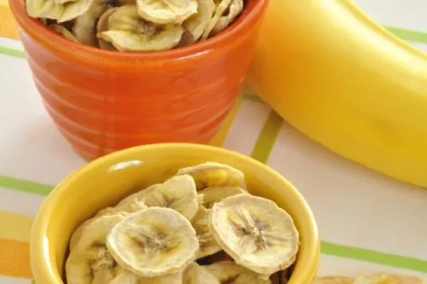 Torkade bananer